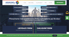 Desktop Screenshot of likvidace-sro.cz